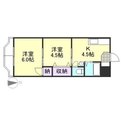 マンションNEWオアシス岡本の物件間取画像